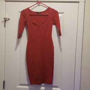 Vintage red dress